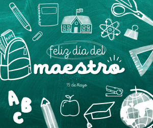 "Un buen maestro puede inspirar esperanza, encender la imaginación y fomentar el amor por el aprendizaje. Hoy celebramos a quienes hacen del conocimiento una aventura.